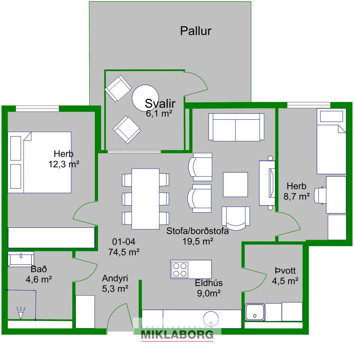 01-04-3 herber - 1. Floor - 2D Floor Plan nytt.jpg